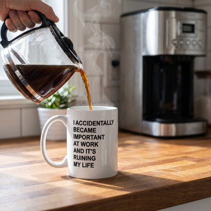 I Accidentally Became Important Mug